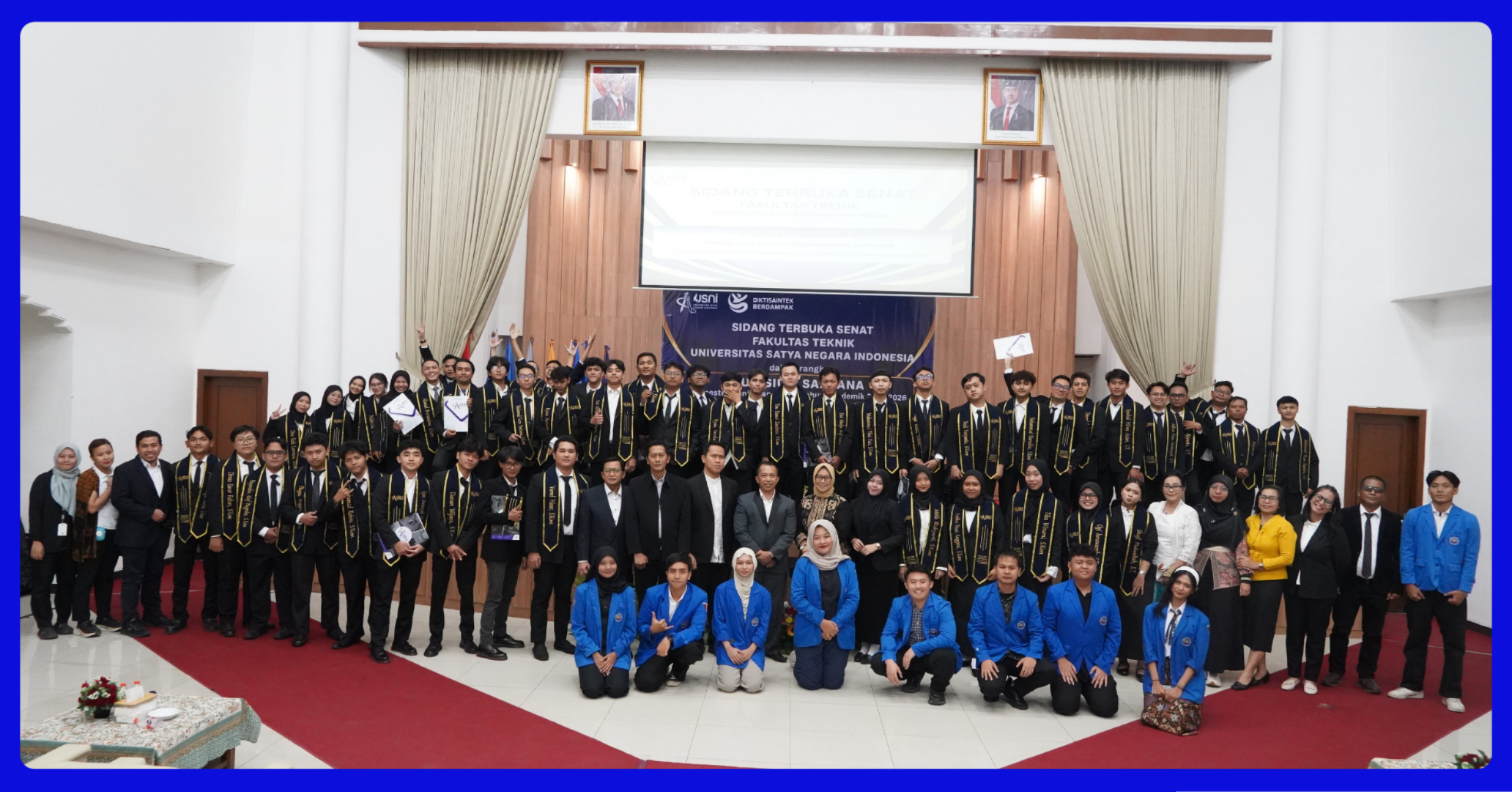 Fakultas Teknik USNI Gelar Yudisium Semester Ganjil dan Genap TA 2025 hingga 2026